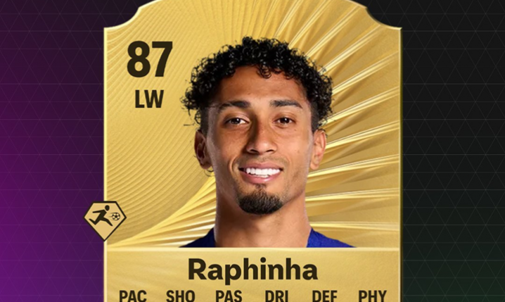 Tak w grze EA Sports FC 26 ma wyglądać KARTA Raphinhii!